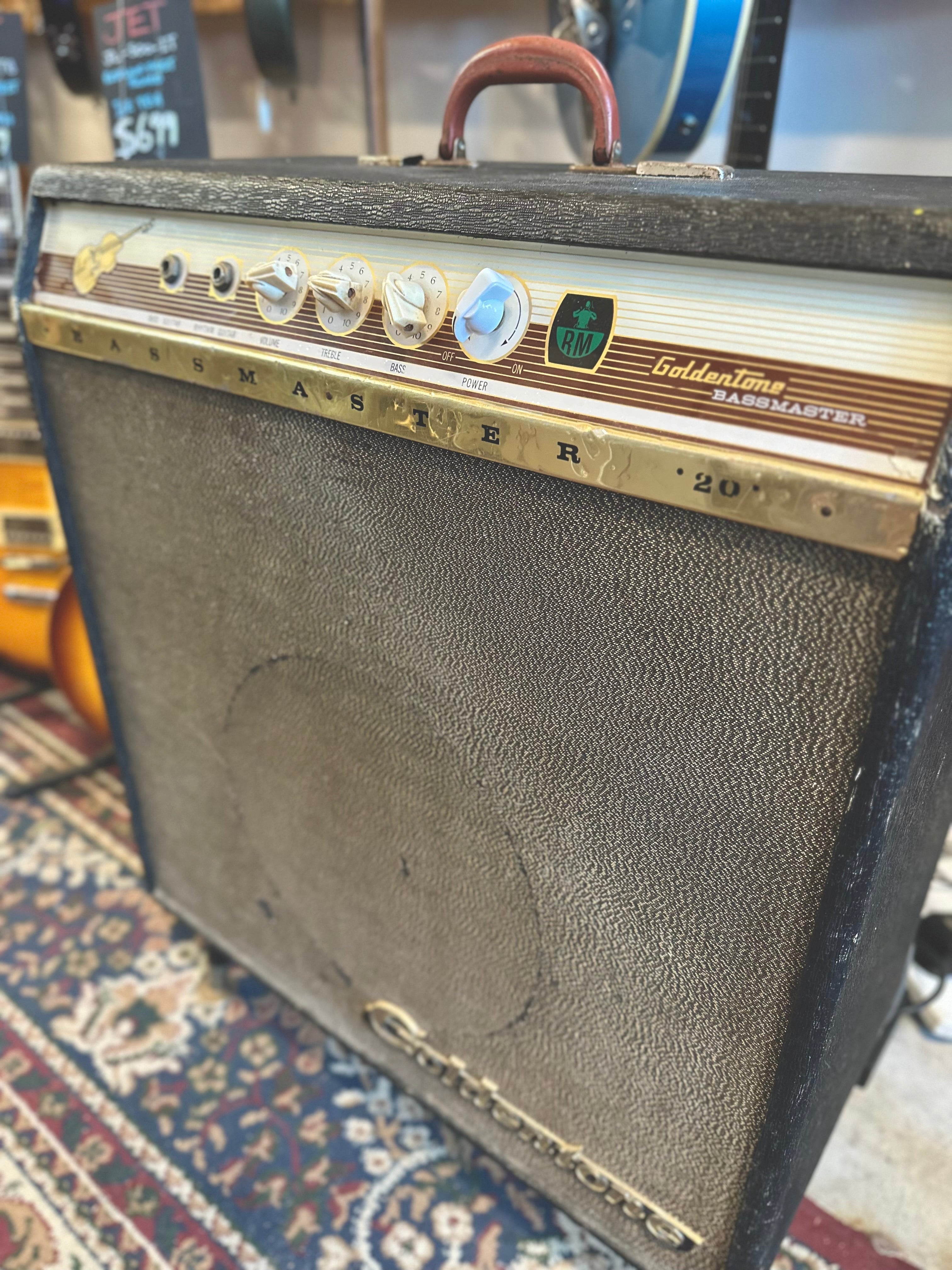 Goldentone | 1757 | Bassmaster 20 Combo | Re-Conditioned | 1966 | Vintage Goldentone | 1757 | Bassmaster 20 Combo | Re-Conditioned | 1966 | Vintage